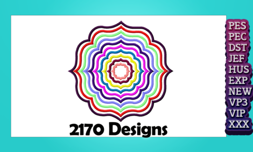 MACHINE EMBROIDERY DESIGNS - 15 BORDERS FRAMES - MULTIPLE FORMATS - 15