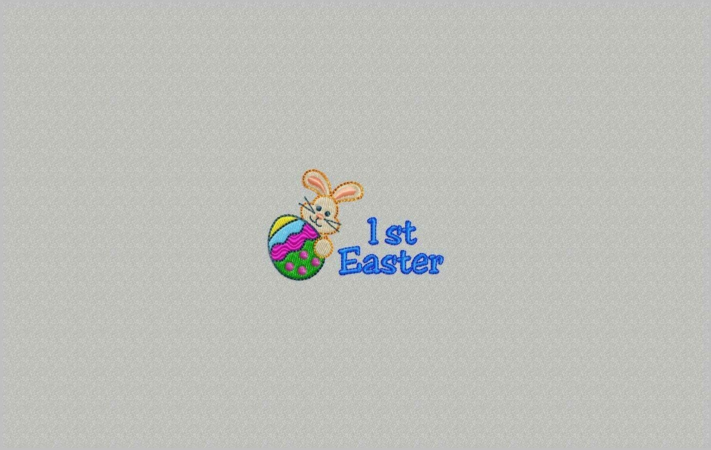 MACHINE EMBROIDERY DESIGN - EASTER EMBROIDERY - 1ST, 2ND, 3RD, 4TH, 5T