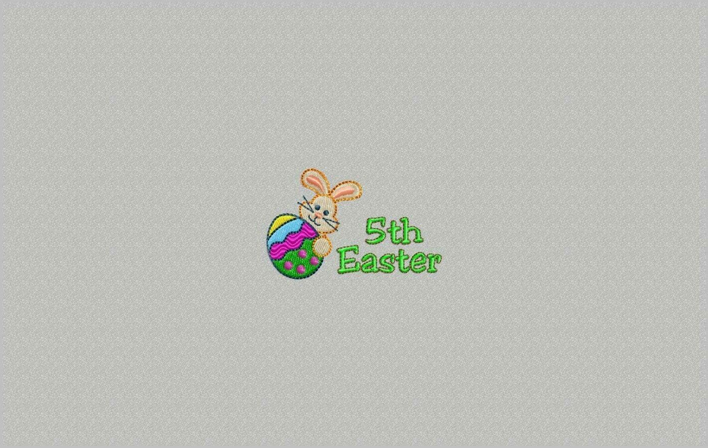 MACHINE EMBROIDERY DESIGN - EASTER EMBROIDERY - 1ST, 2ND, 3RD, 4TH, 5T