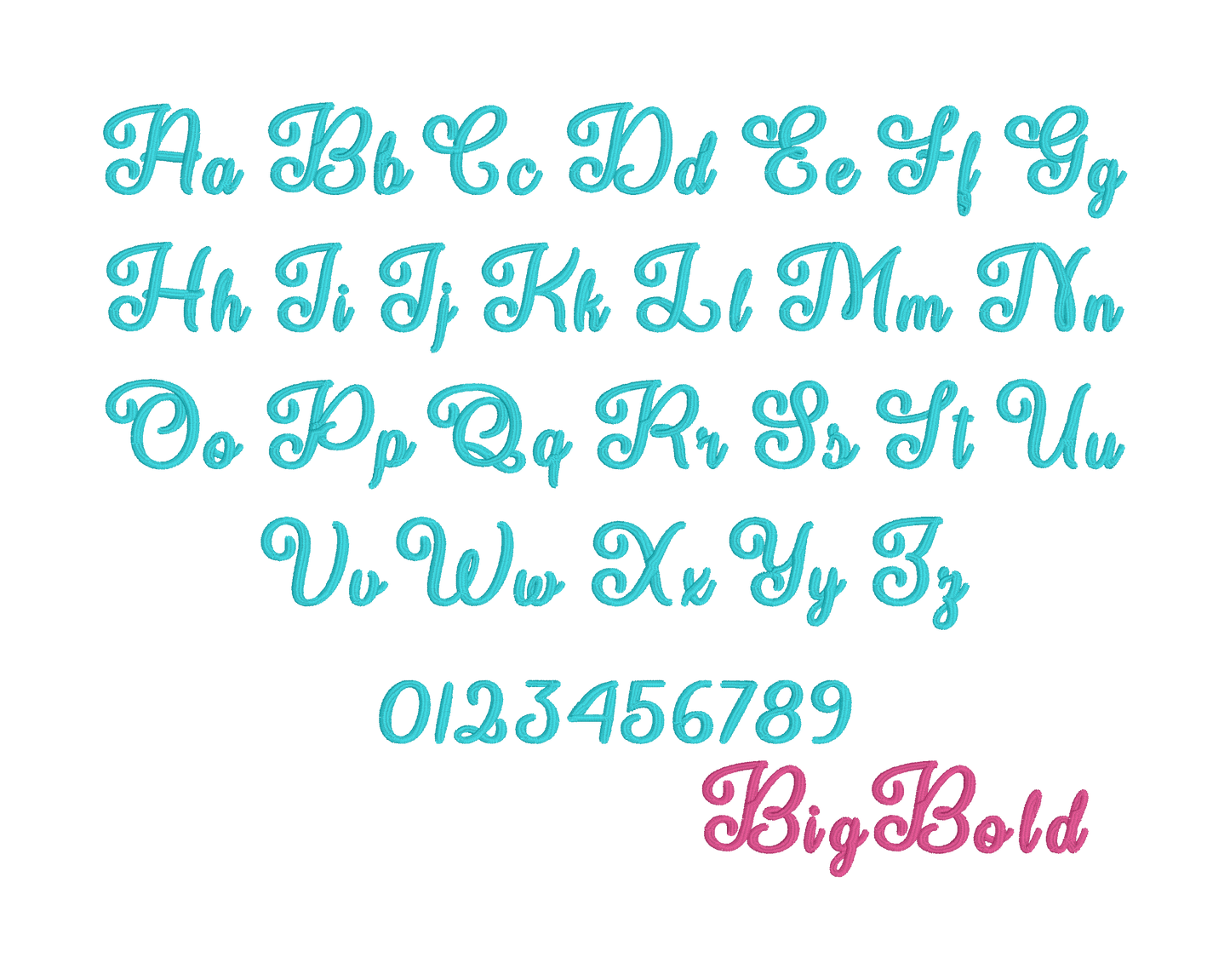MACHINE EMBROIDERY DESIGNS - 42 CHRISTMAS EMBROIDERY FONTS