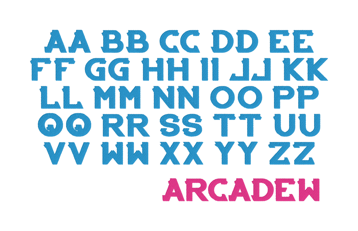 MACHINE EMBROIDERY DESIGNS - 42 CHRISTMAS EMBROIDERY FONTS
