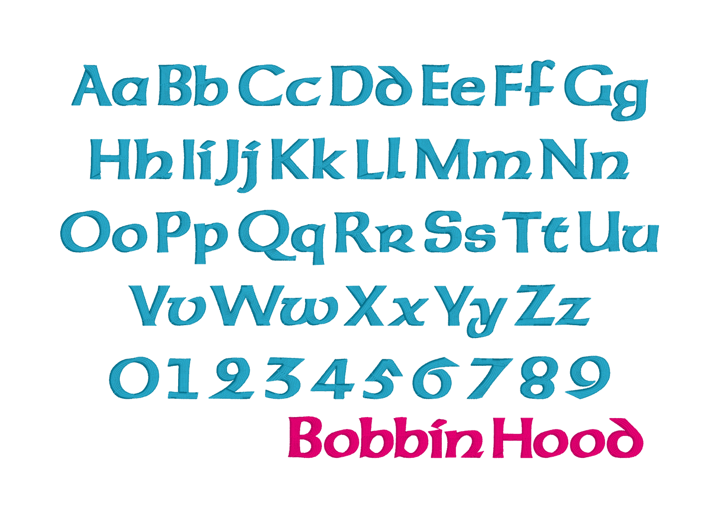 MACHINE EMBROIDERY DESIGNS - 42 CHRISTMAS EMBROIDERY FONTS