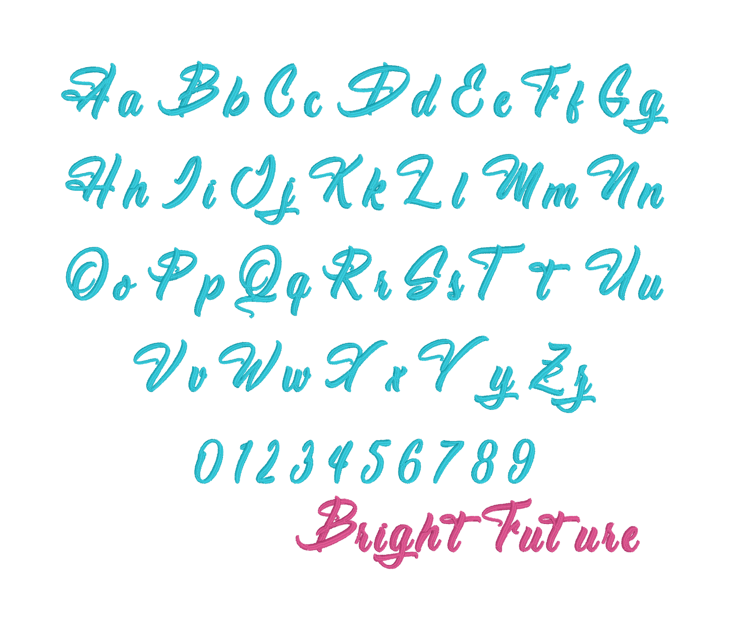 MACHINE EMBROIDERY DESIGNS - 42 CHRISTMAS EMBROIDERY FONTS