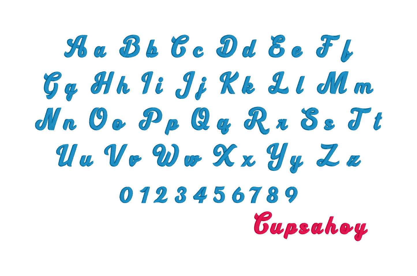 MACHINE EMBROIDERY DESIGNS - 42 CHRISTMAS EMBROIDERY FONTS