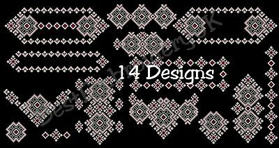 MACHINE EMBROIDERY DESIGNS - 11 ITEMS DESIGNS INCLUDED - SPECIAL HUGE BUNDLE