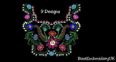 MACHINE EMBROIDERY DESIGNS - 11 ITEMS DESIGNS INCLUDED - SPECIAL HUGE BUNDLE