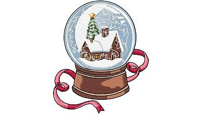 MACHINE EMBROIDERY DESIGNS - 6 CHRISTMAS EMBROIDERY DESIGNS - PES DST