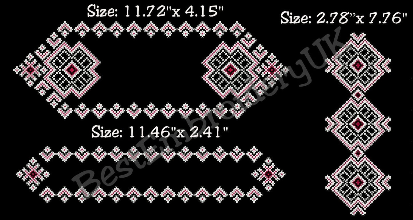 MACHINE EMBROIDERY DESIGNS - Cross Stitch Designs - Amazing Ornament
