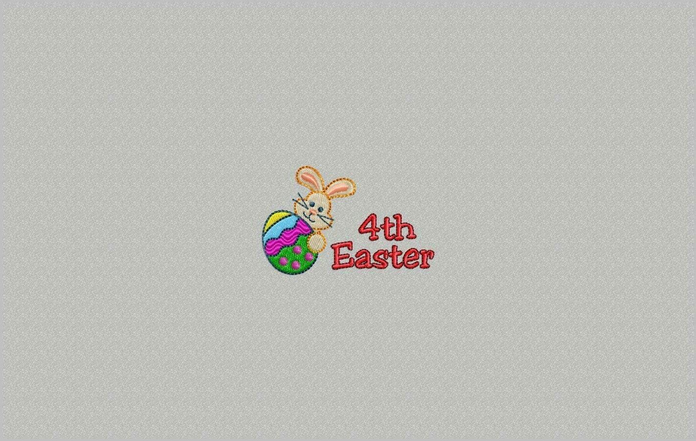 MACHINE EMBROIDERY DESIGN - EASTER EMBROIDERY - 1ST, 2ND, 3RD, 4TH, 5T