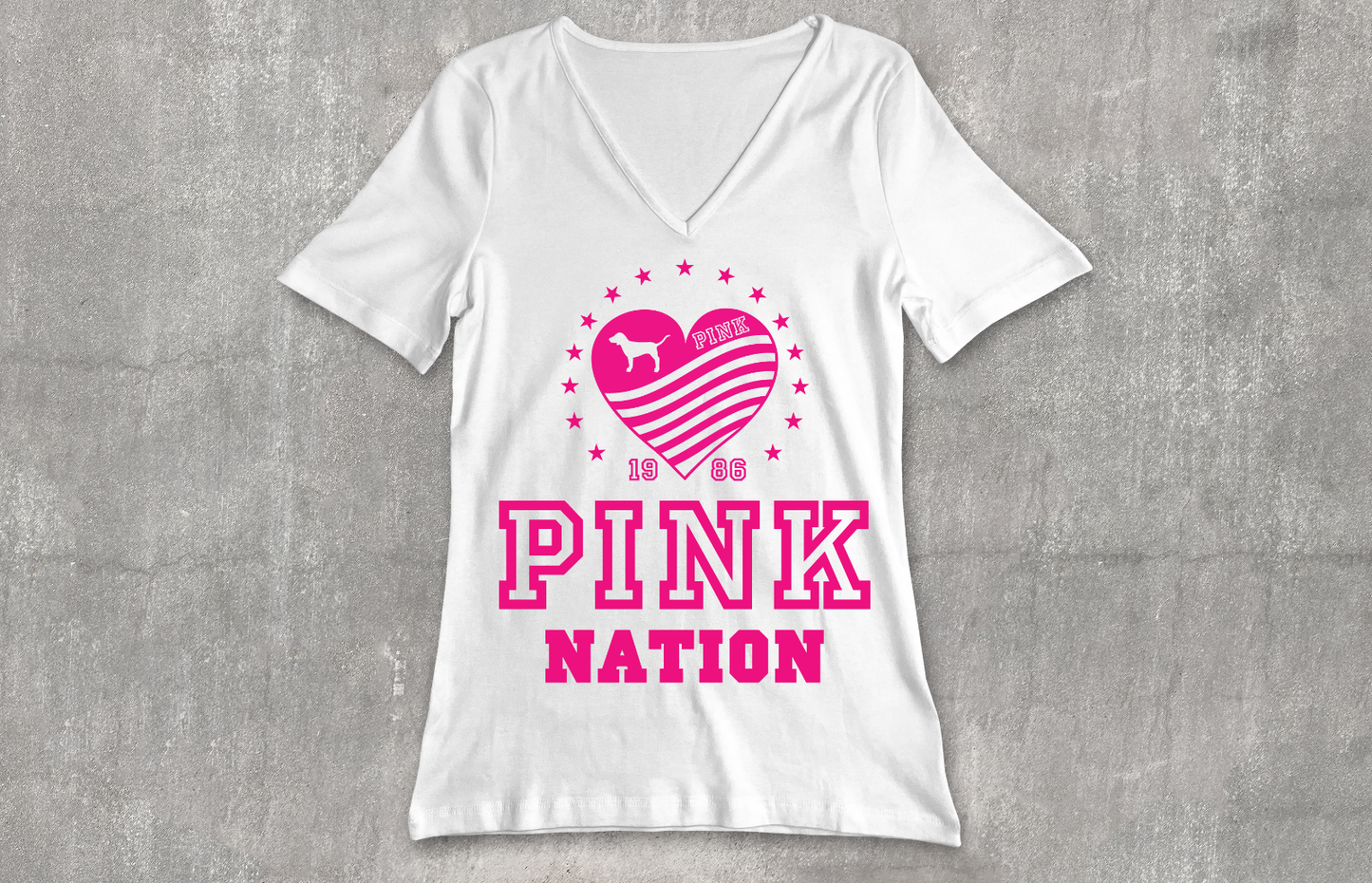 I LOVE PINK SVG BUNDLE - 35 FILES FOR CRICUT - SVG, PNG, DXF, VECTOR C