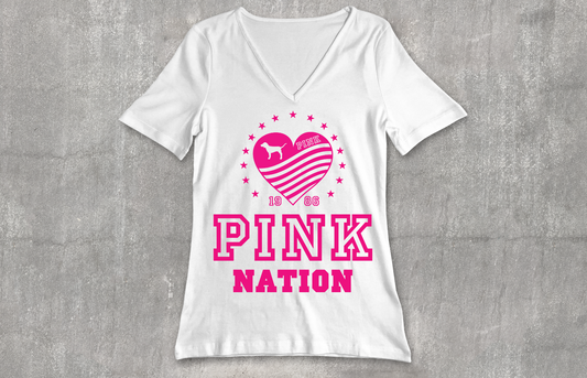 I LOVE PINK SVG BUNDLE - 35 FILES FOR CRICUT - SVG, PNG, DXF, VECTOR C